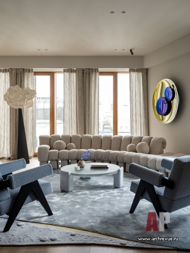 两居室折衷风格公寓设计-17