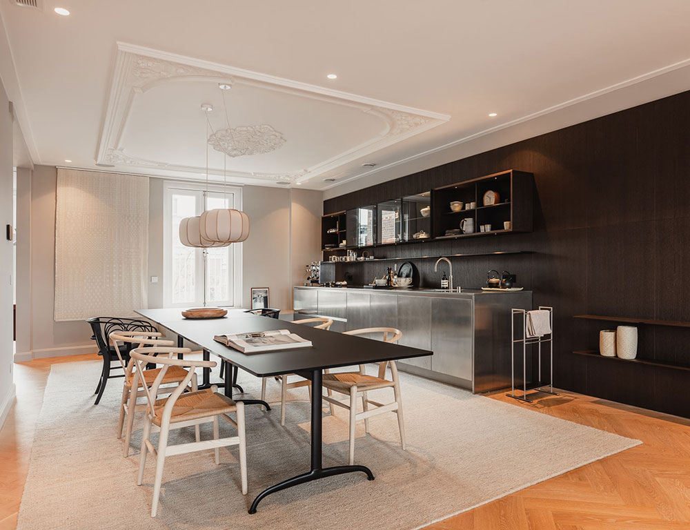 现代荷兰风情，阿姆斯特丹经典公寓设计-9