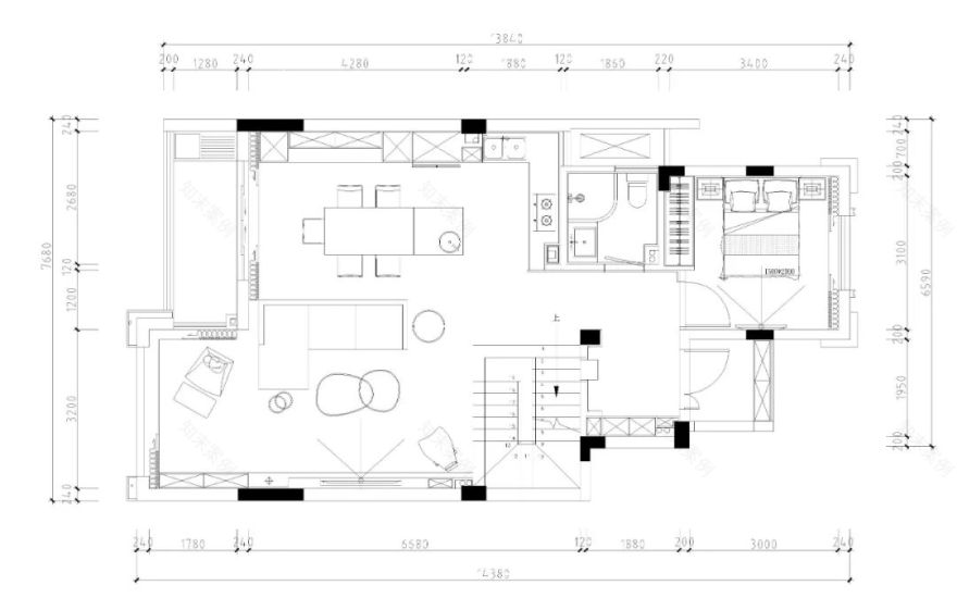 深海梵音居家空间设计丨中国浙江丨林璐-43