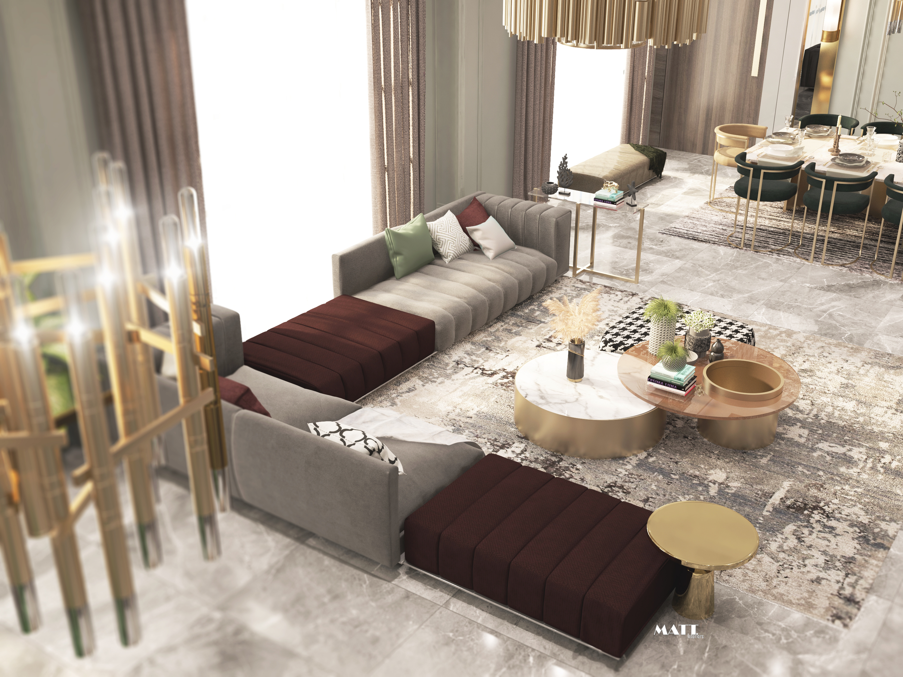 豪华接待处，用餐区丨埃及开罗-8