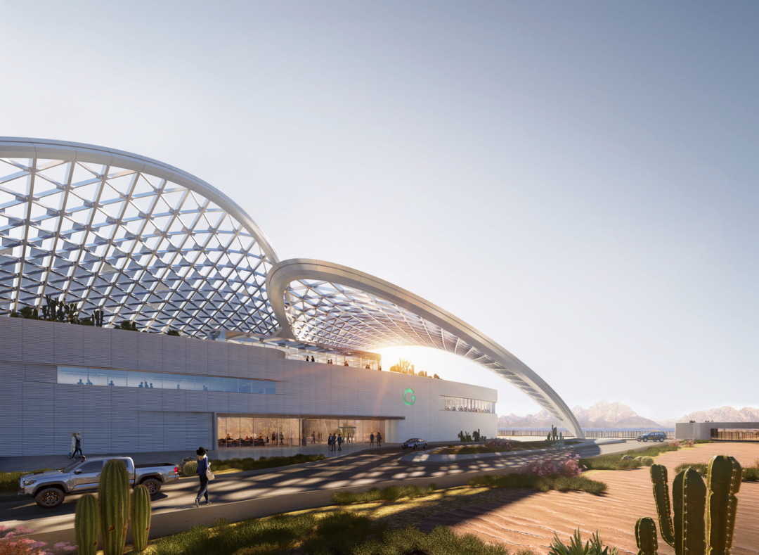 新疆中绿电米东综合服务中心丨中国乌鲁木齐丨HKS建筑设计-26