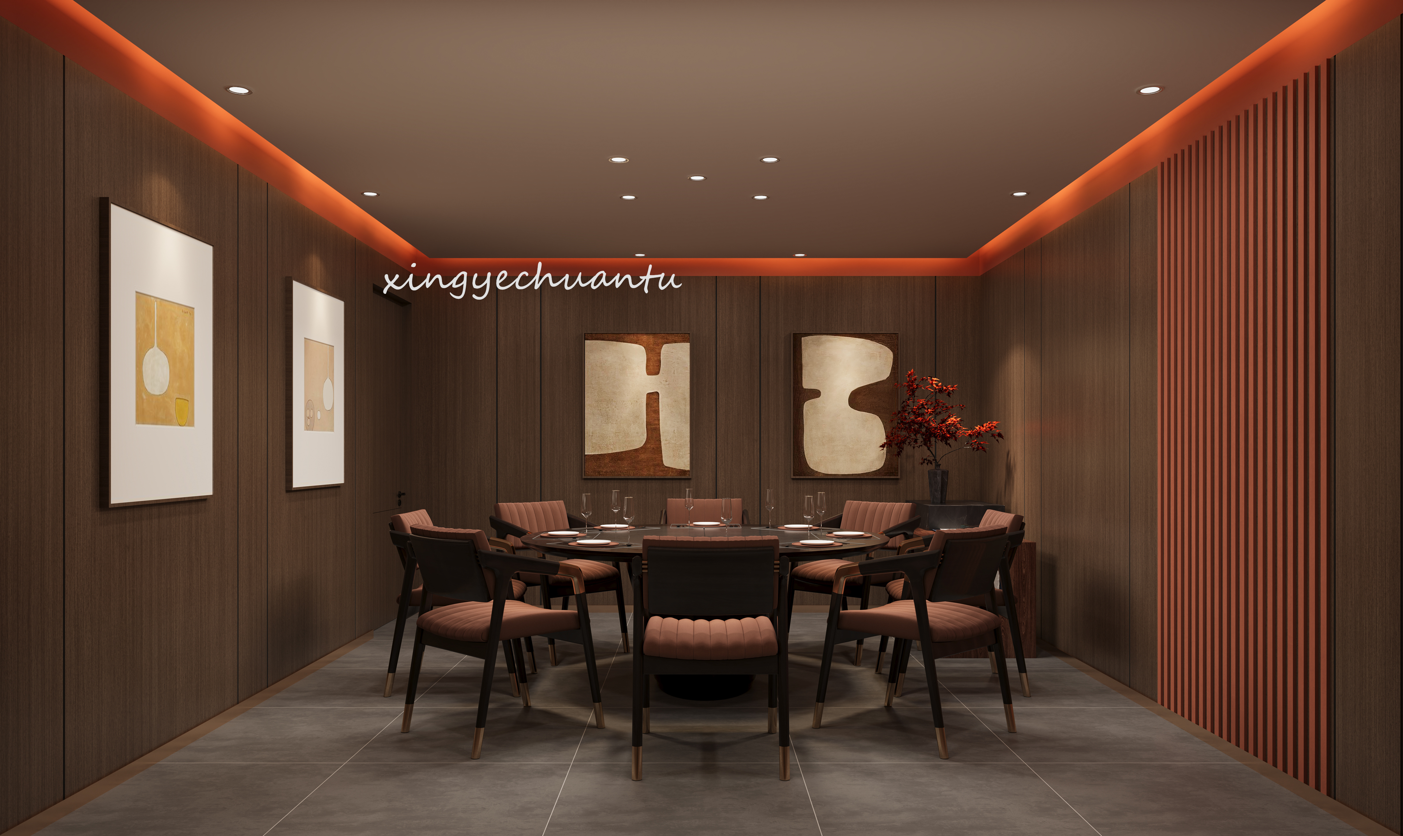 星夜传图|火锅店设计-7