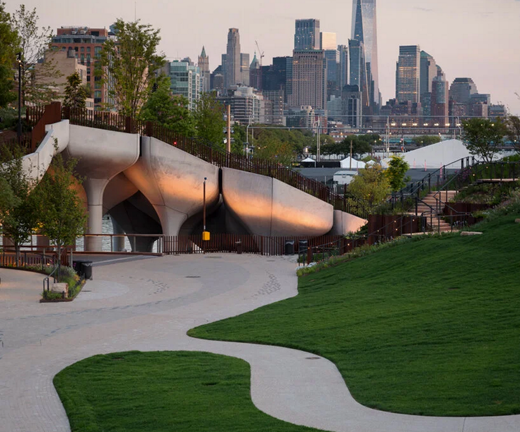 纽约水上公园“Little Island”丨美国纽约丨Heatherwick Studio-10