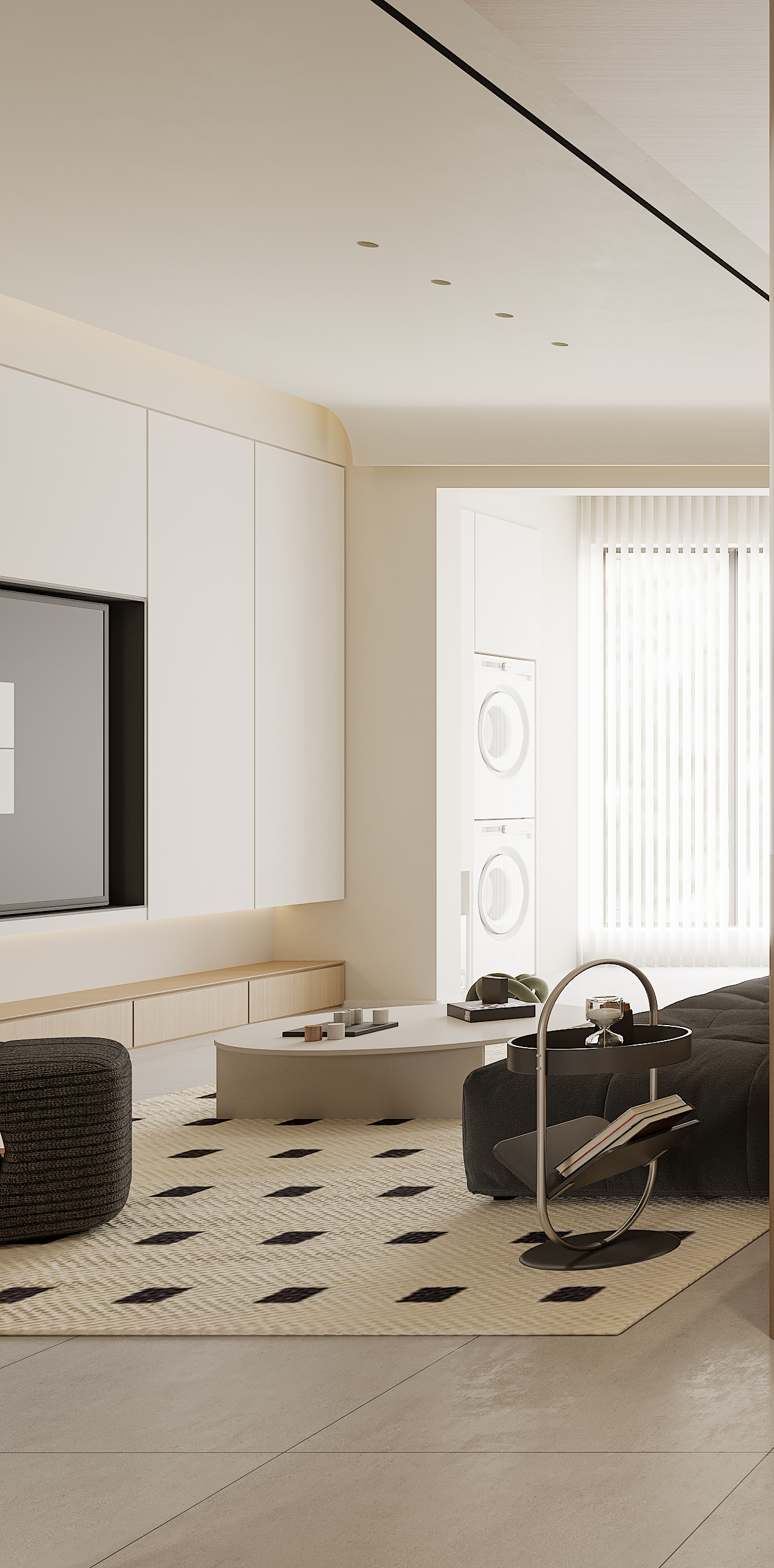 极简 I 奶油 I 郑州碧桂园 I 精装改造-6