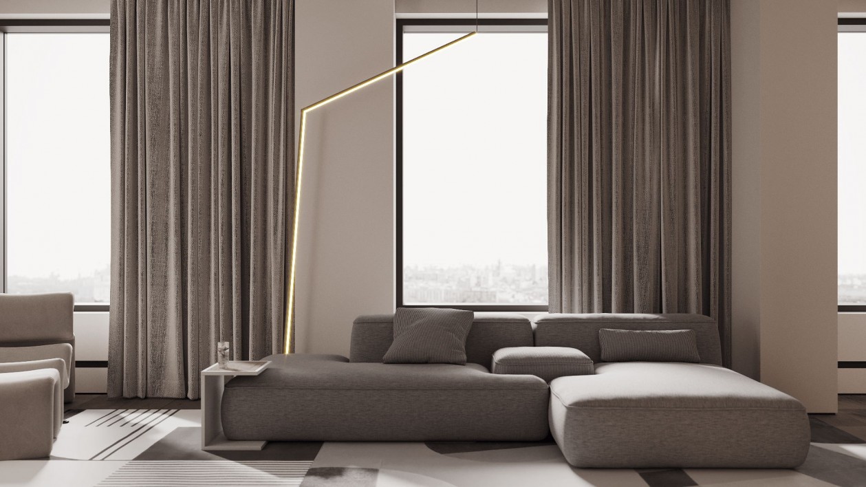 简约风公寓设计 氛围感超强，引爆潮流-22