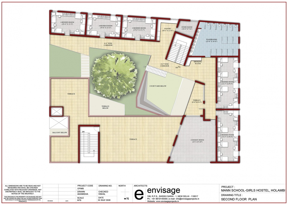 Mann 学校女生宿舍 | 绿色空间与现代设计完美融合-56