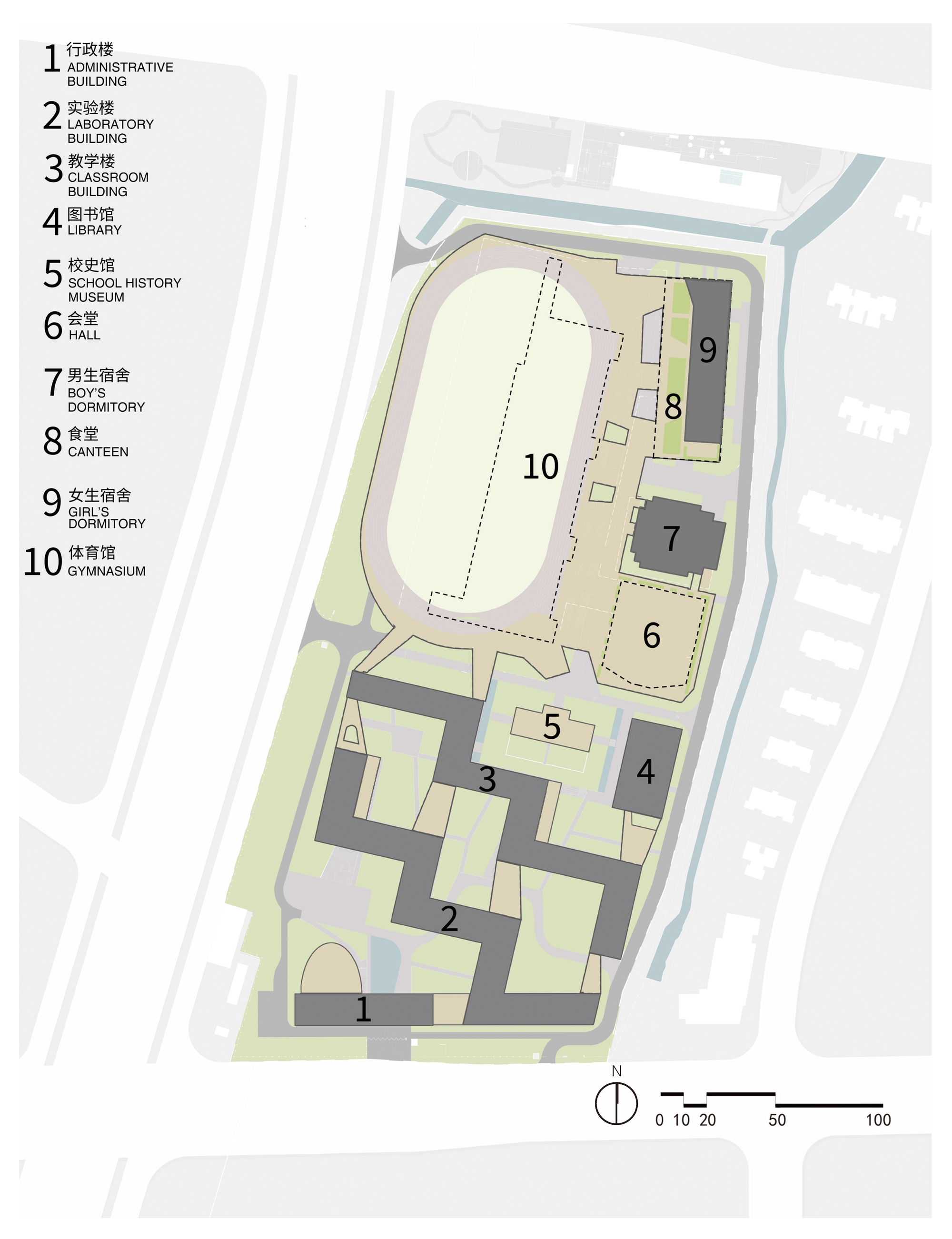南京师范大学附属中学晓庄校区图书馆丨中国南京丨Atelier FCJZ-49