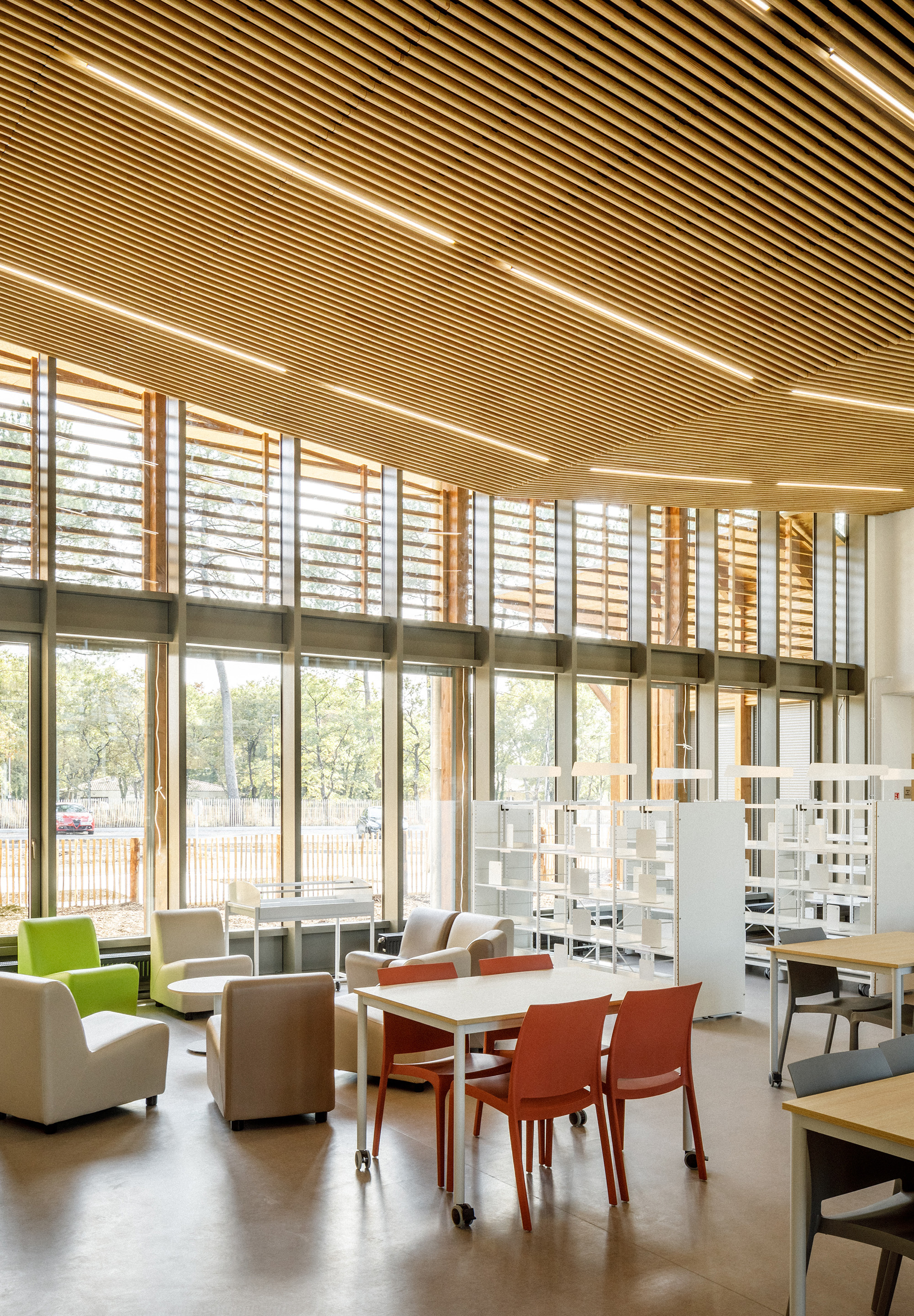 片梅多克初级中学丨法国丨BPM Architectes-18