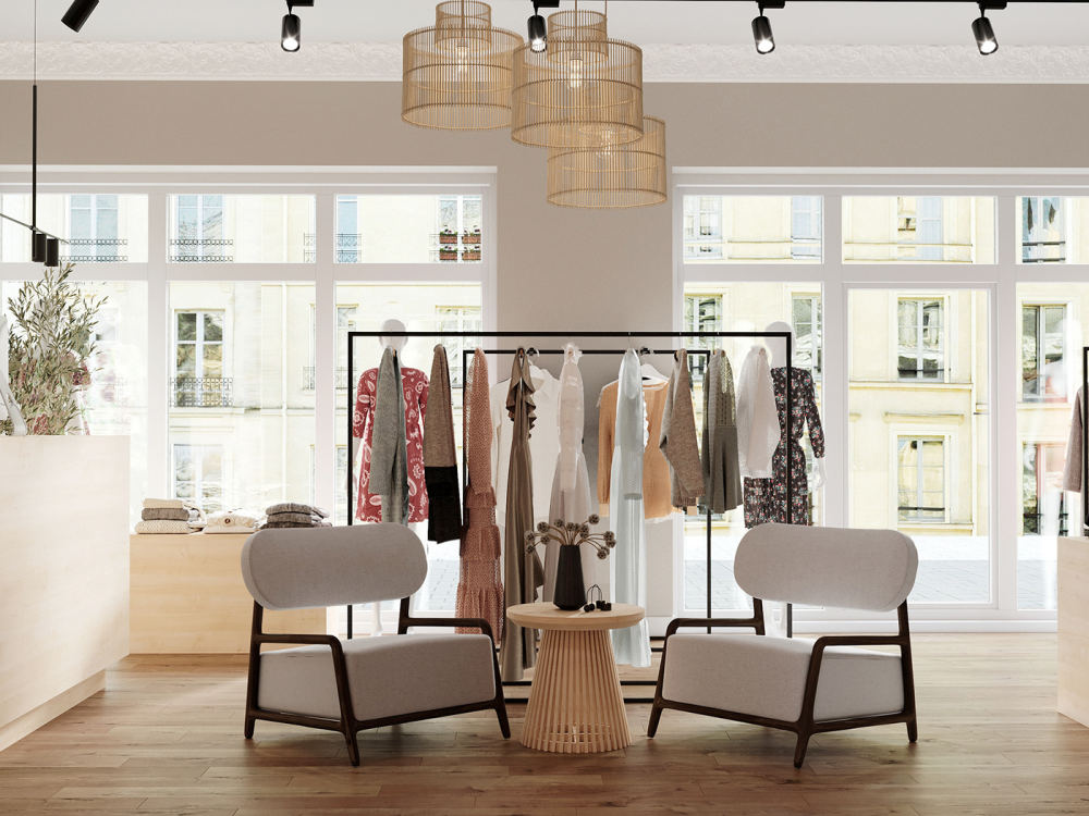 柏林孕妇时装品牌 Paula Janz Maternity 店铺设计丨德国柏林丨Ekaterina Malaya 和 Irina Borodina-7
