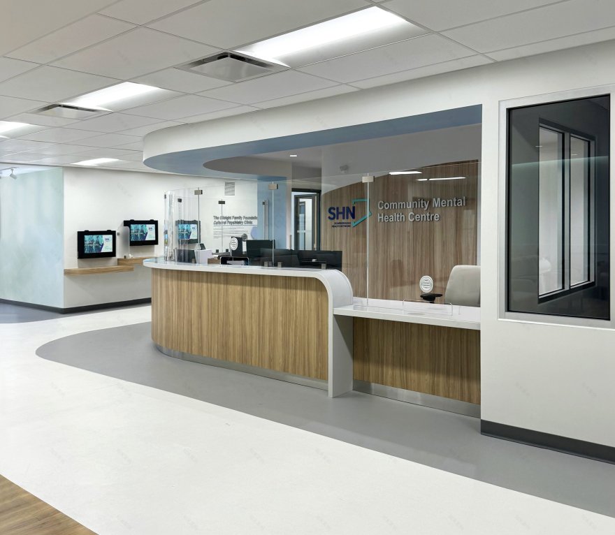 上海精神卫生中心(注:SHN一般推测为上海英文简写Shanghai取字母SH,结合常见名称推测该中心全称为上海精神卫生中心,若SHN有其他所指,请提供更多背景信息) 丨加拿大多伦多丨C&PARTNERS ARCHITECTS-8