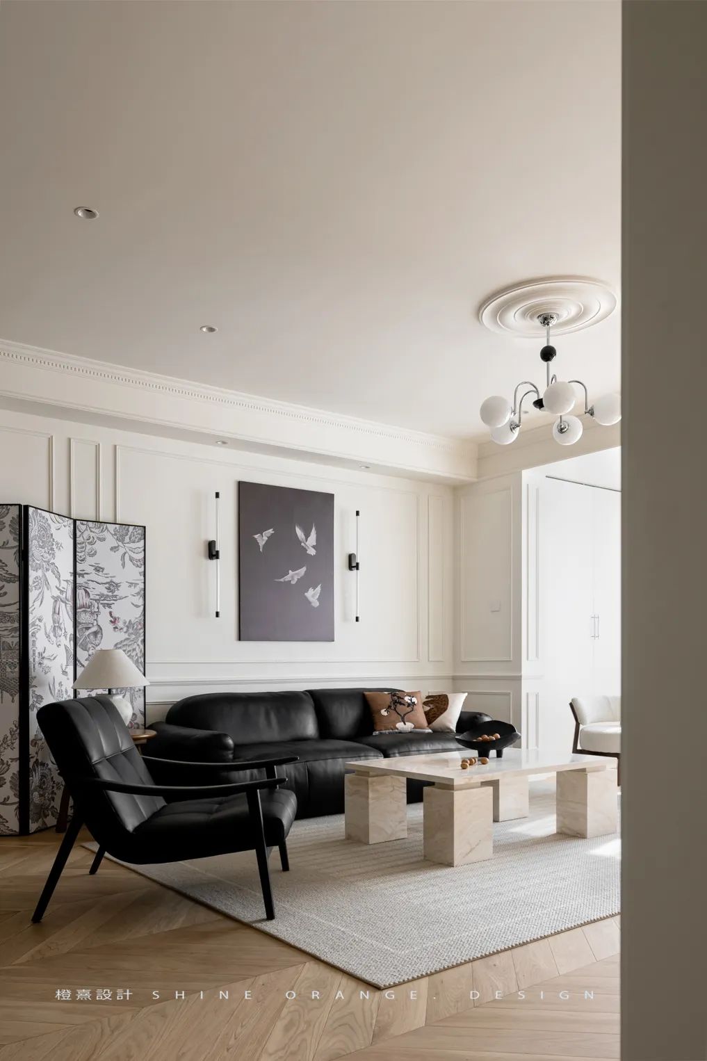 法式复古的宁波四室两厅之家丨中国宁波丨橙熹设计-17