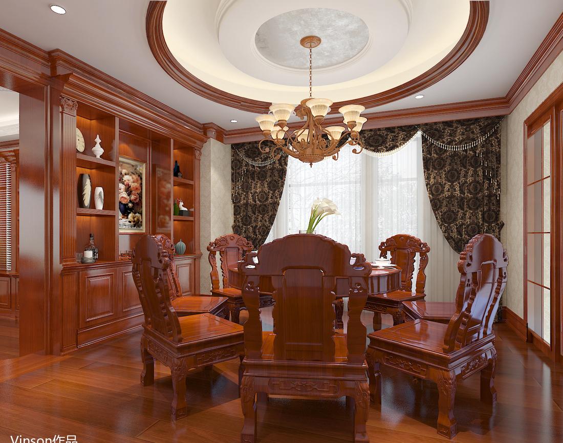 英伦绅士风情的台球室设计-8