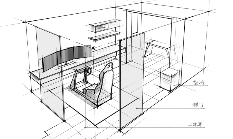 上善若水 | 鸿坤理想城上叠样板间的赖特式有机设计-31