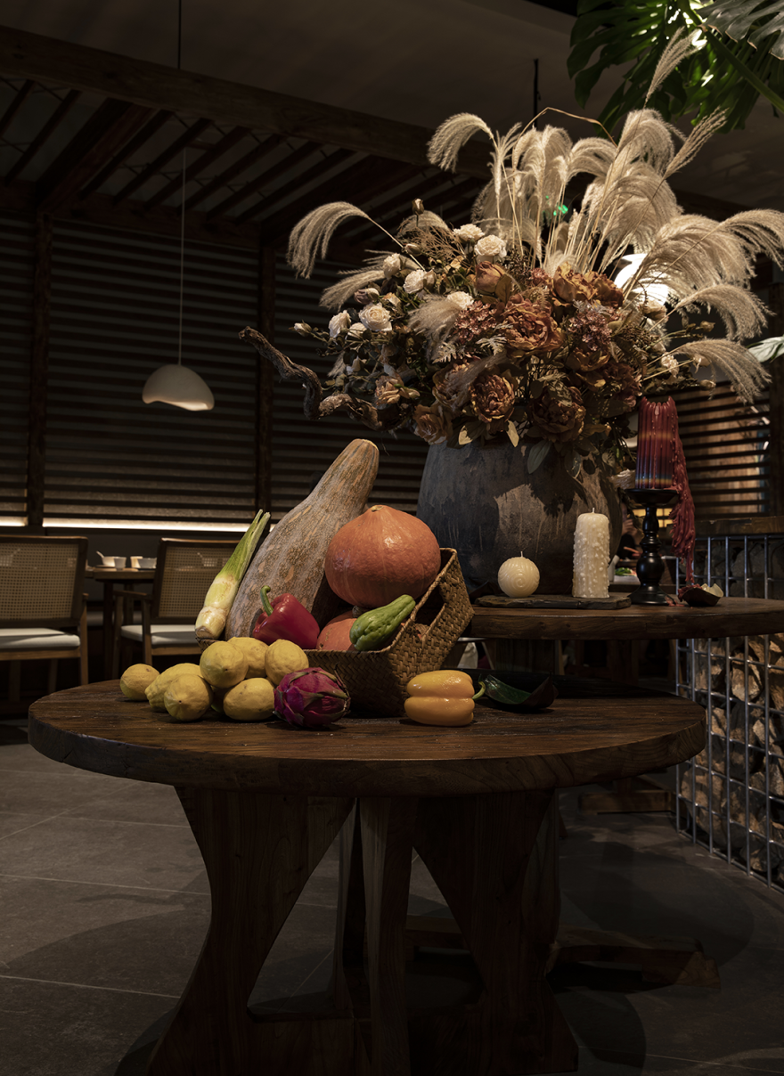 厦门Gumanda咕曼嗒·蔬食料理丨中国厦门丨泉州结禾设计机构-30