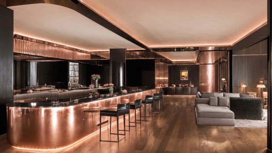 宝格丽风格酒店公寓设计丨广州 GBD 设计机构-14