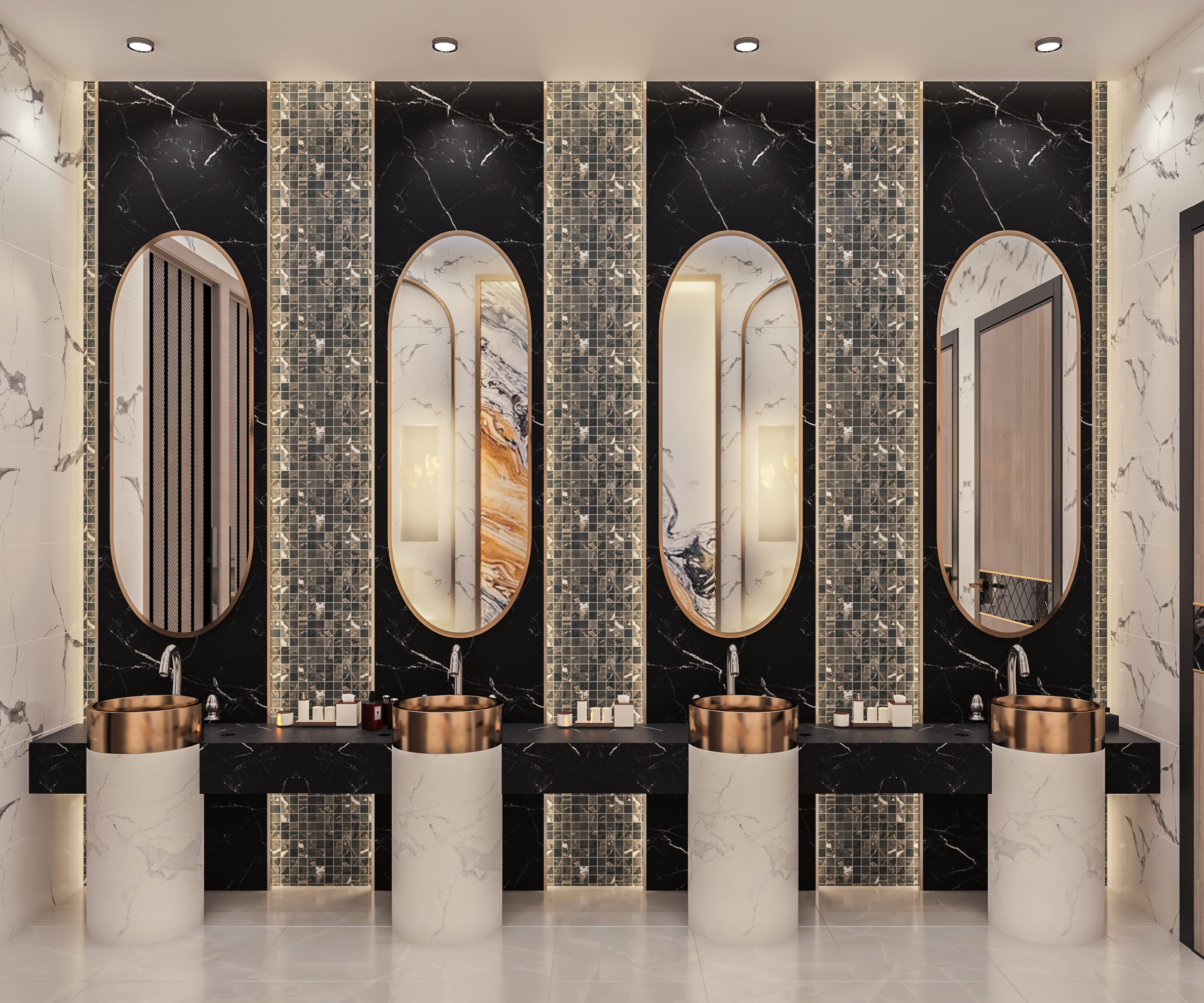 Design of sinks and bathrooms-0