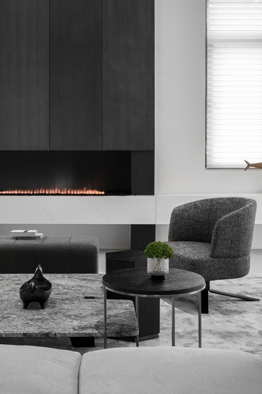 亦鉴设计 | 上海浦东·绿洲千岛花园550m2 私宅-8