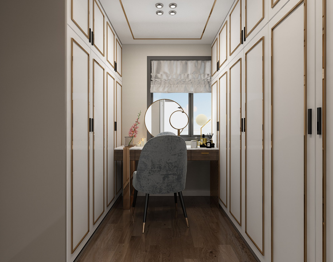 现代轻奢优雅住宅设计-10