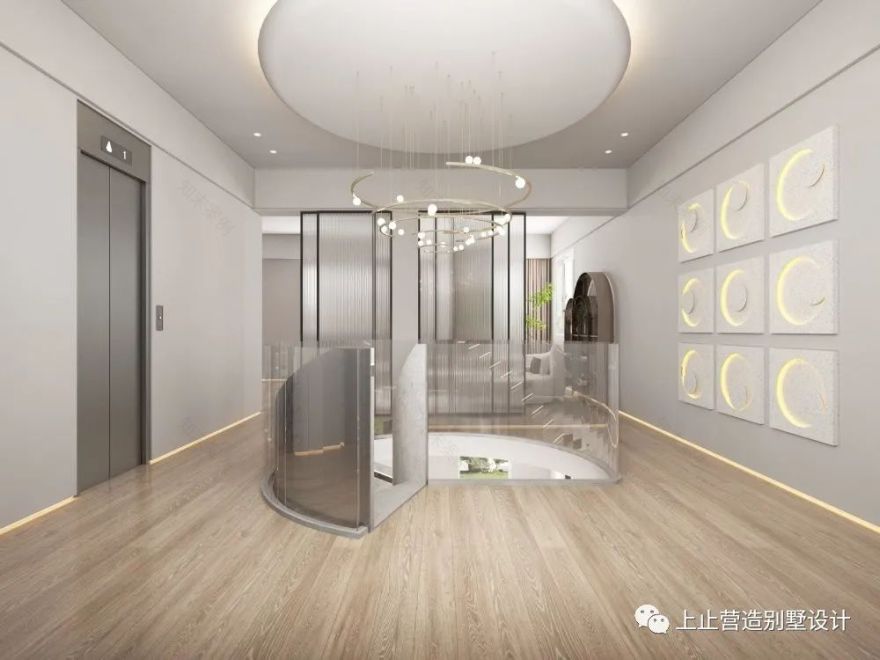 高迪曲线之美,上止营造空灵家居空间丨上止营造别墅设计-22