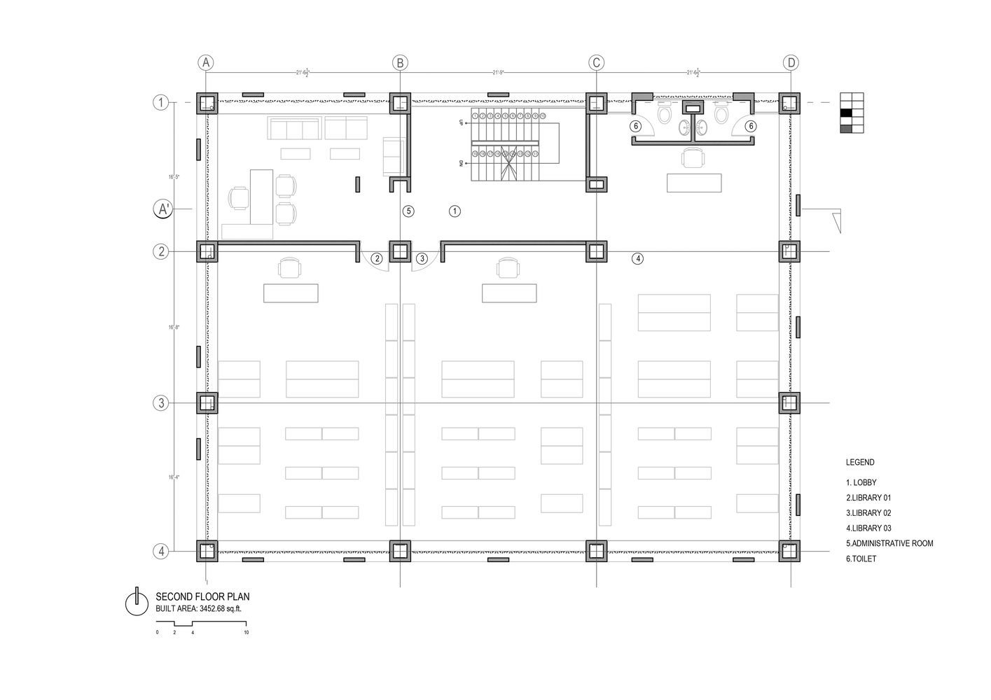 红色行政楼 · 节约空间的智慧校园设计丨孟加拉国达卡丨Archeground-41