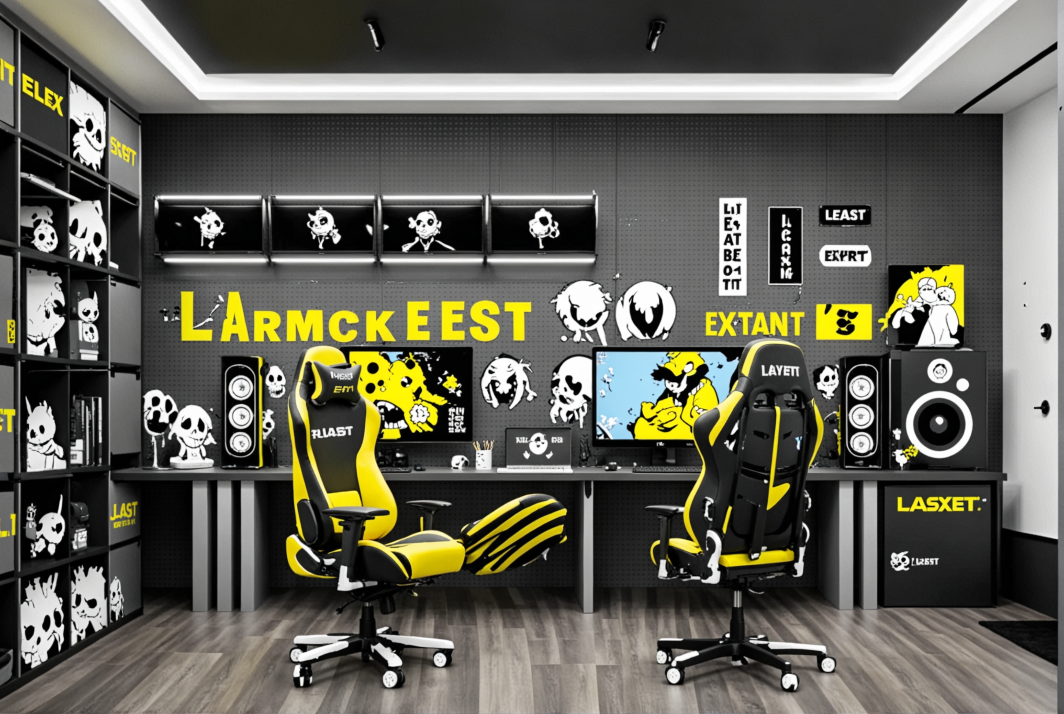 蓝色冷光沿着机械键盘的缝隙漫溢开来。-8