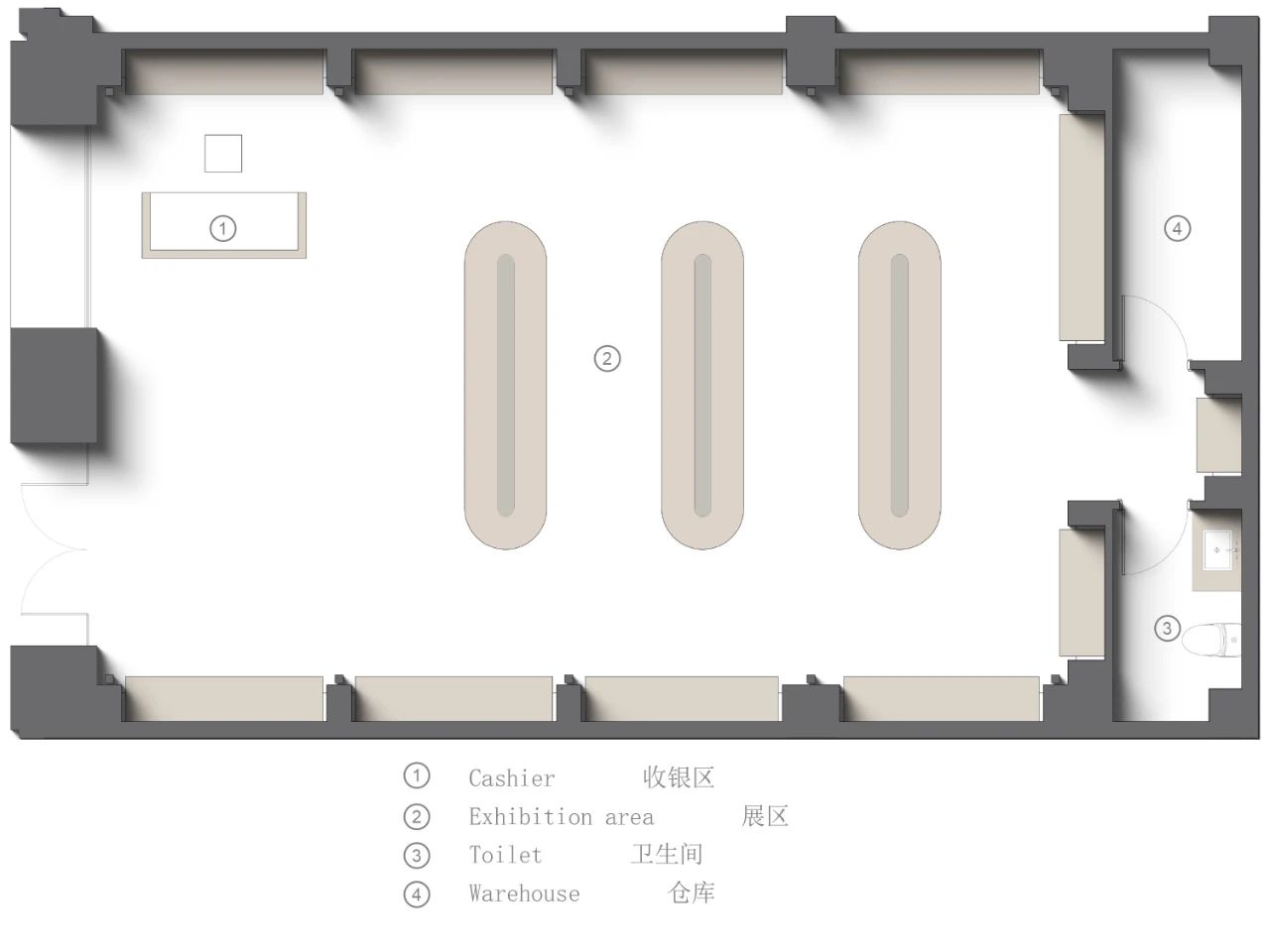 国免优品免税店丨中国武汉丨武汉未象建筑设计-5
