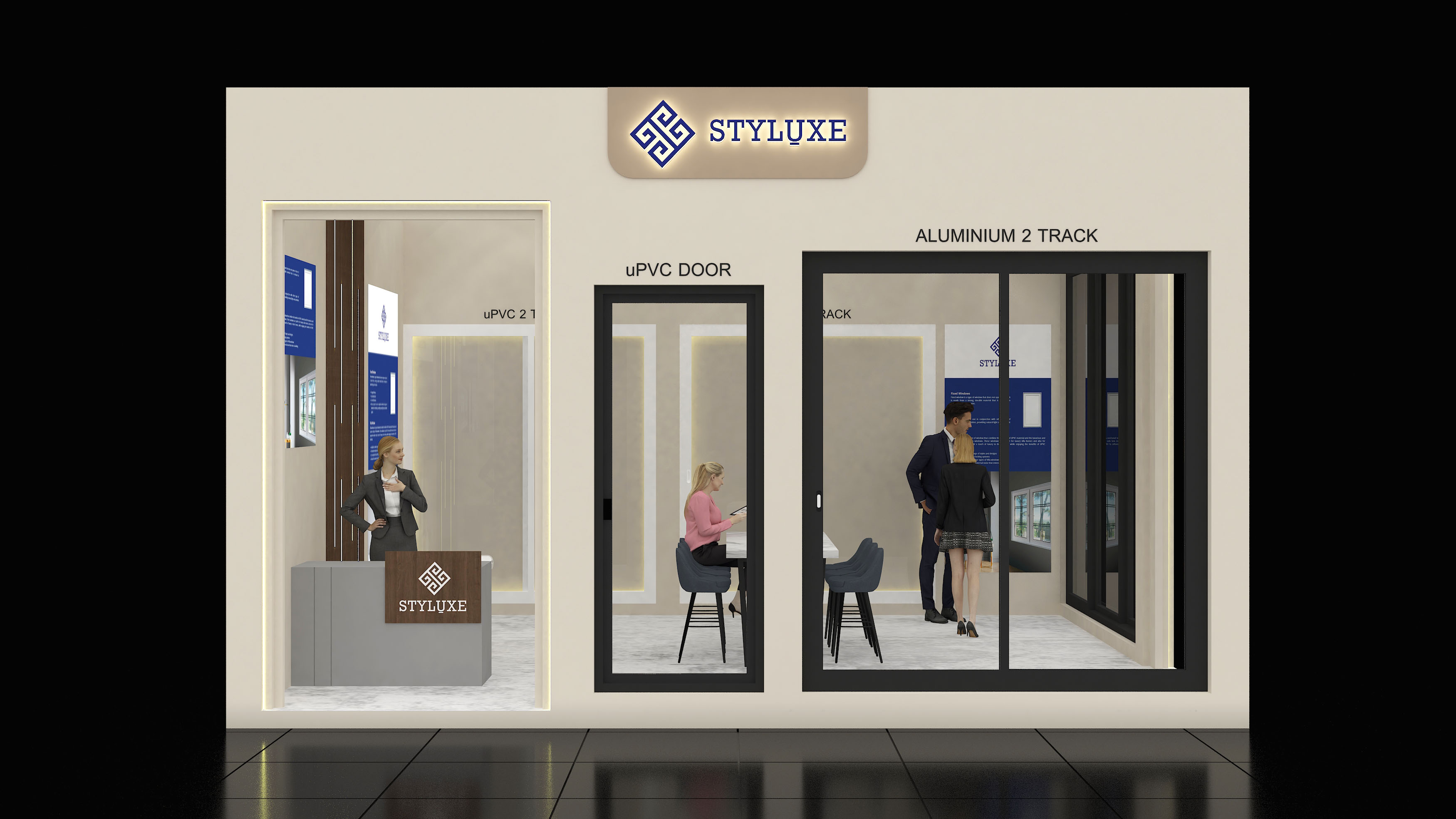 Styluxe (5x6m) Two Side Open-0