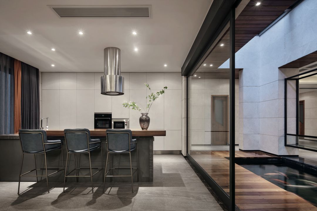 深圳 1380㎡高端私宅 | 诗意空间，展现清静无为与天人合一-21