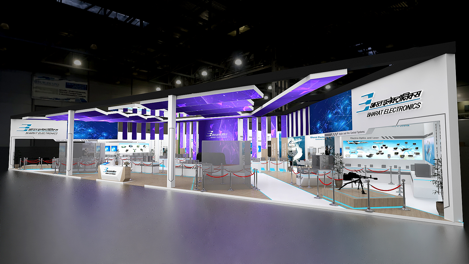 Concept design for BEL for Aero india 2023-1