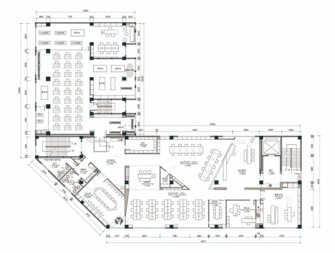 闽南传统元素融合现代办公空间-125