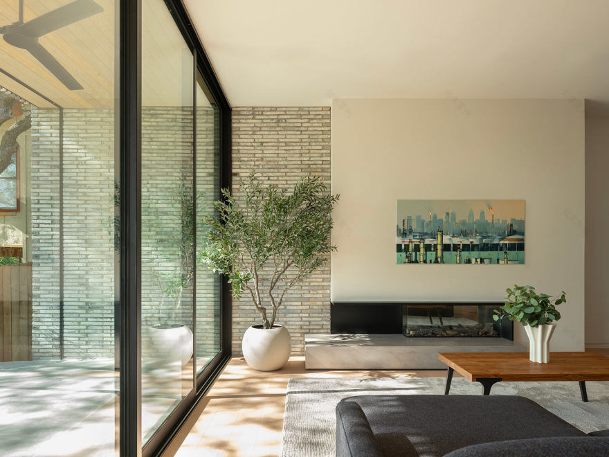 齐尔克公园住宅丨美国奥斯汀丨Specht Novak-2