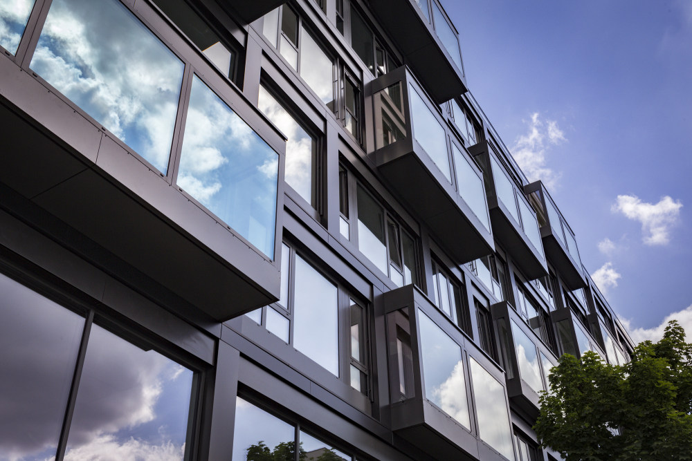 柏林查理住宅小区,梯田状雕塑阳台设计-47