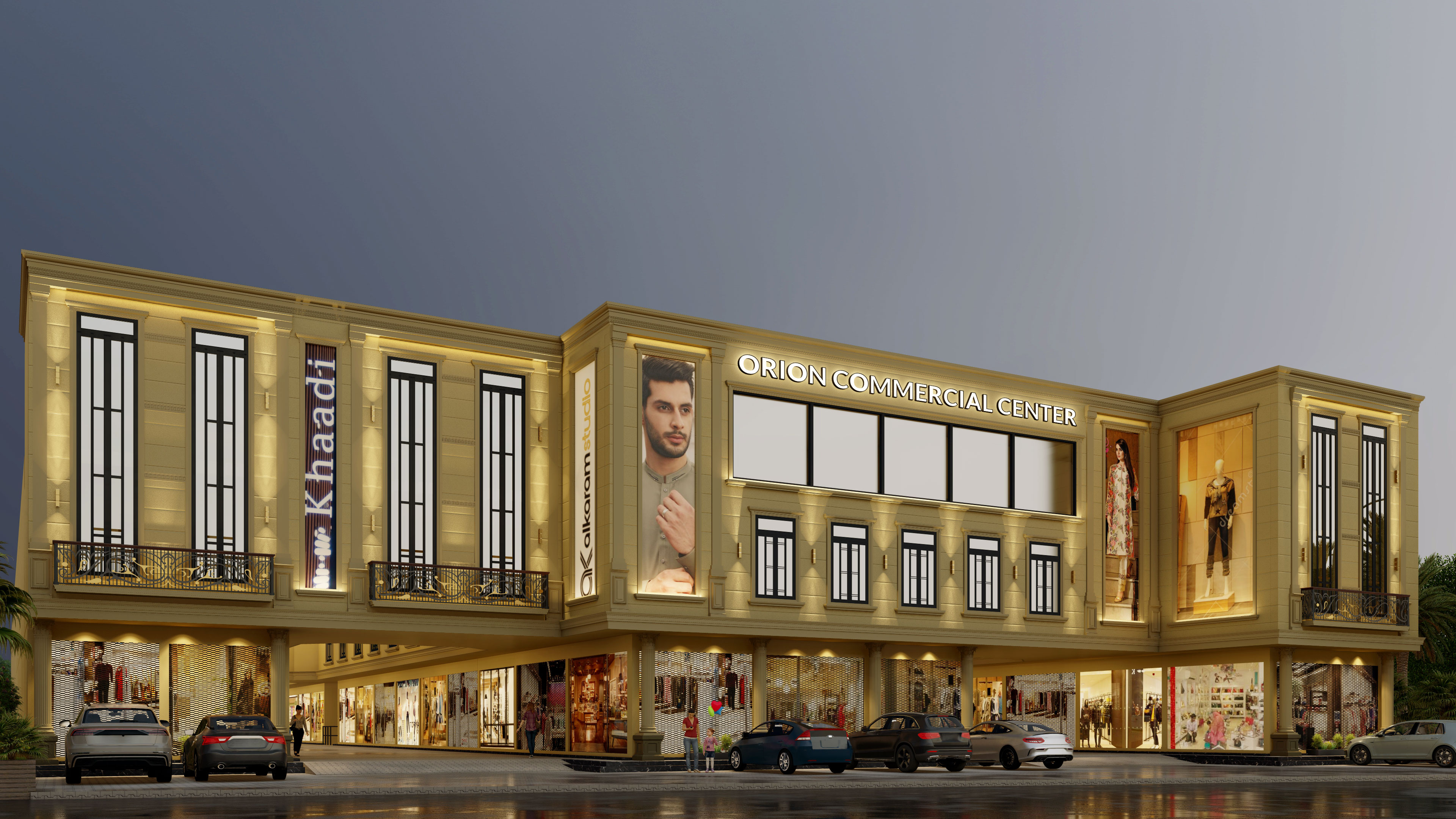 Orion 商业中心外观设计-27
