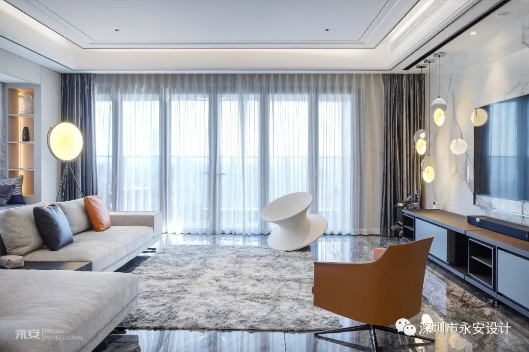 永安设计 | 新天鹅堡二期 · 湖畔月华-18