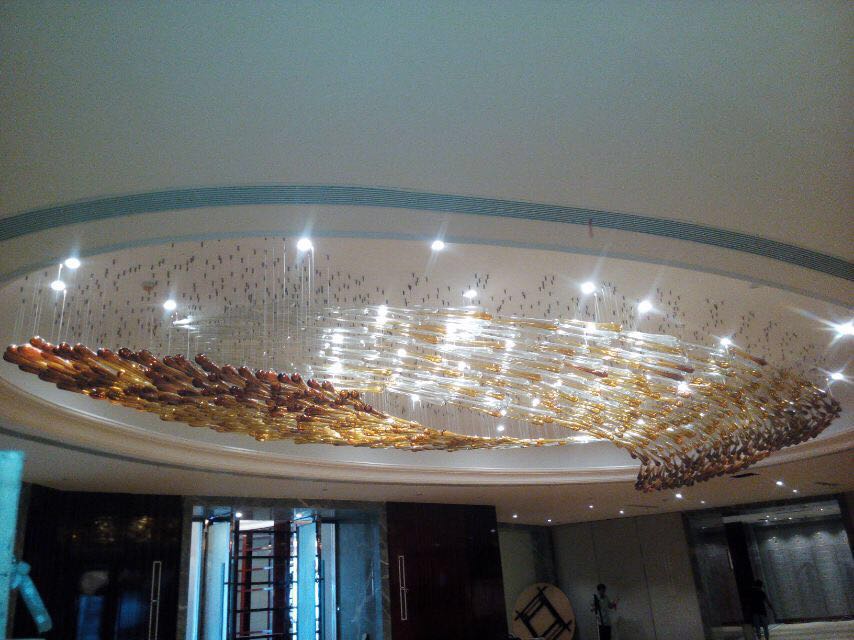 奥毅灯饰打造星级酒店室内灯具工程-13