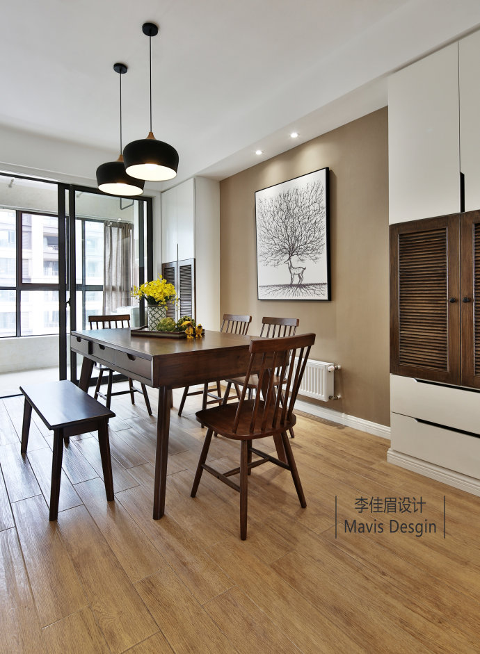 李佳眉设计 | 南昌 140㎡北欧风格住宅,温馨有爱生活空间-17