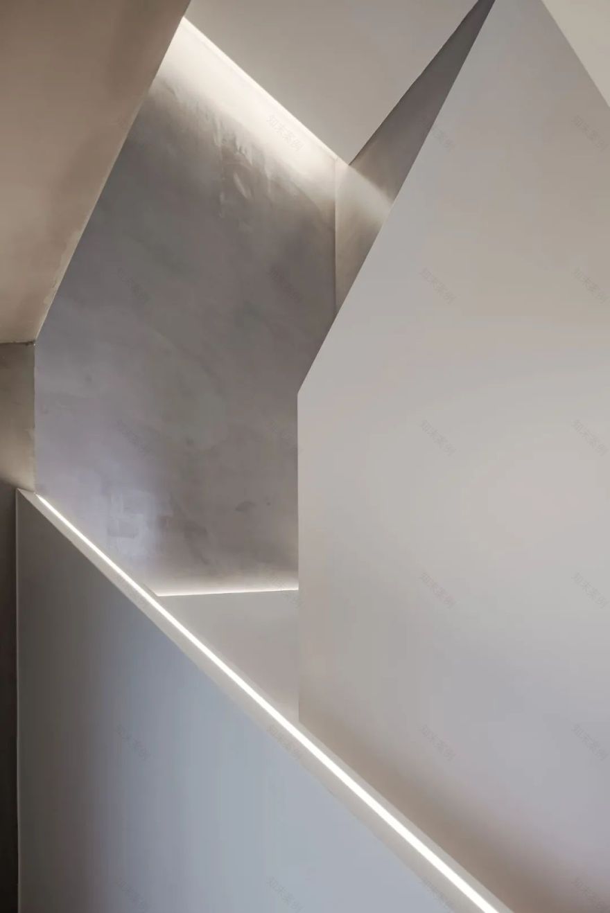 水泥漆+原木,感受极简的温度 | 吾索设计-37