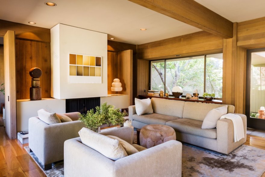 绿洲般的住宅丨美国加利福尼亚丨Conrad Buff III 和 Donald Hensman-1