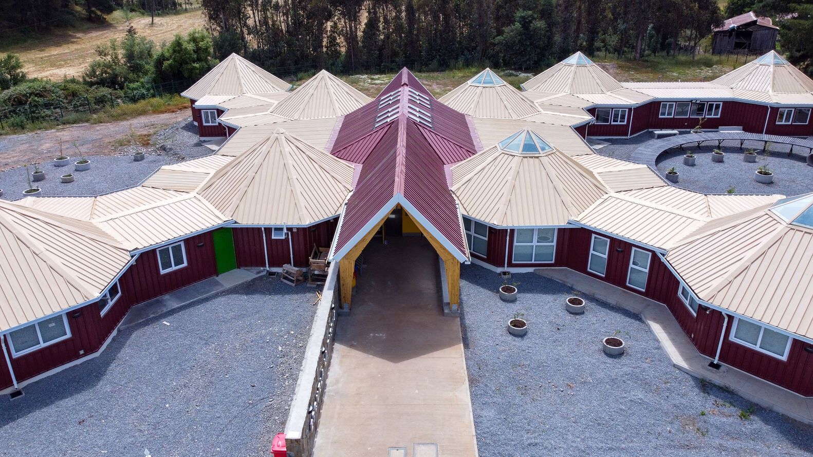 拉皮耶德拉学校丨智利丨Correa 3 Arquitectos-11