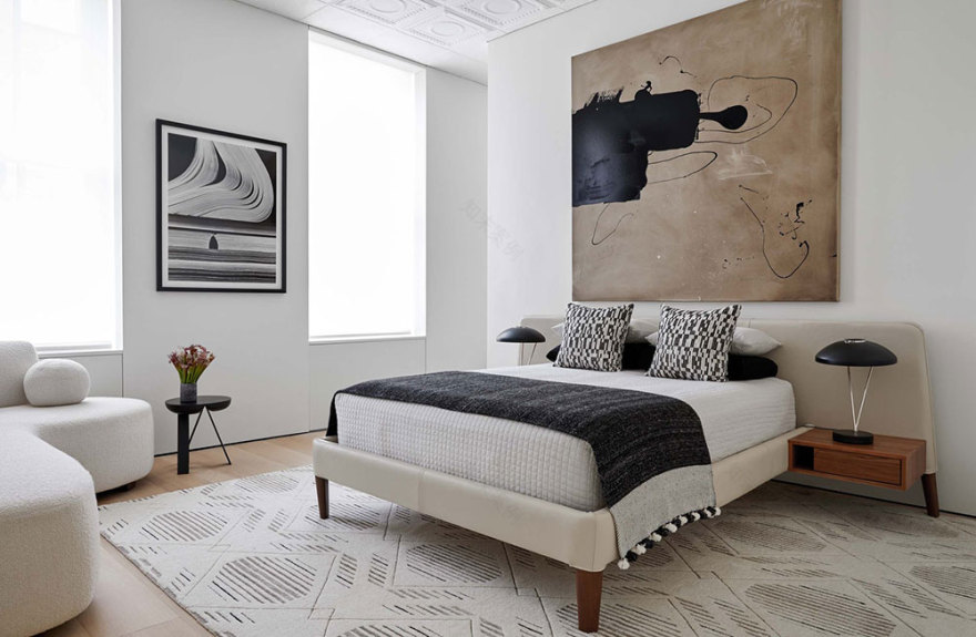 纽约年轻企业家的时尚阁楼设计-8