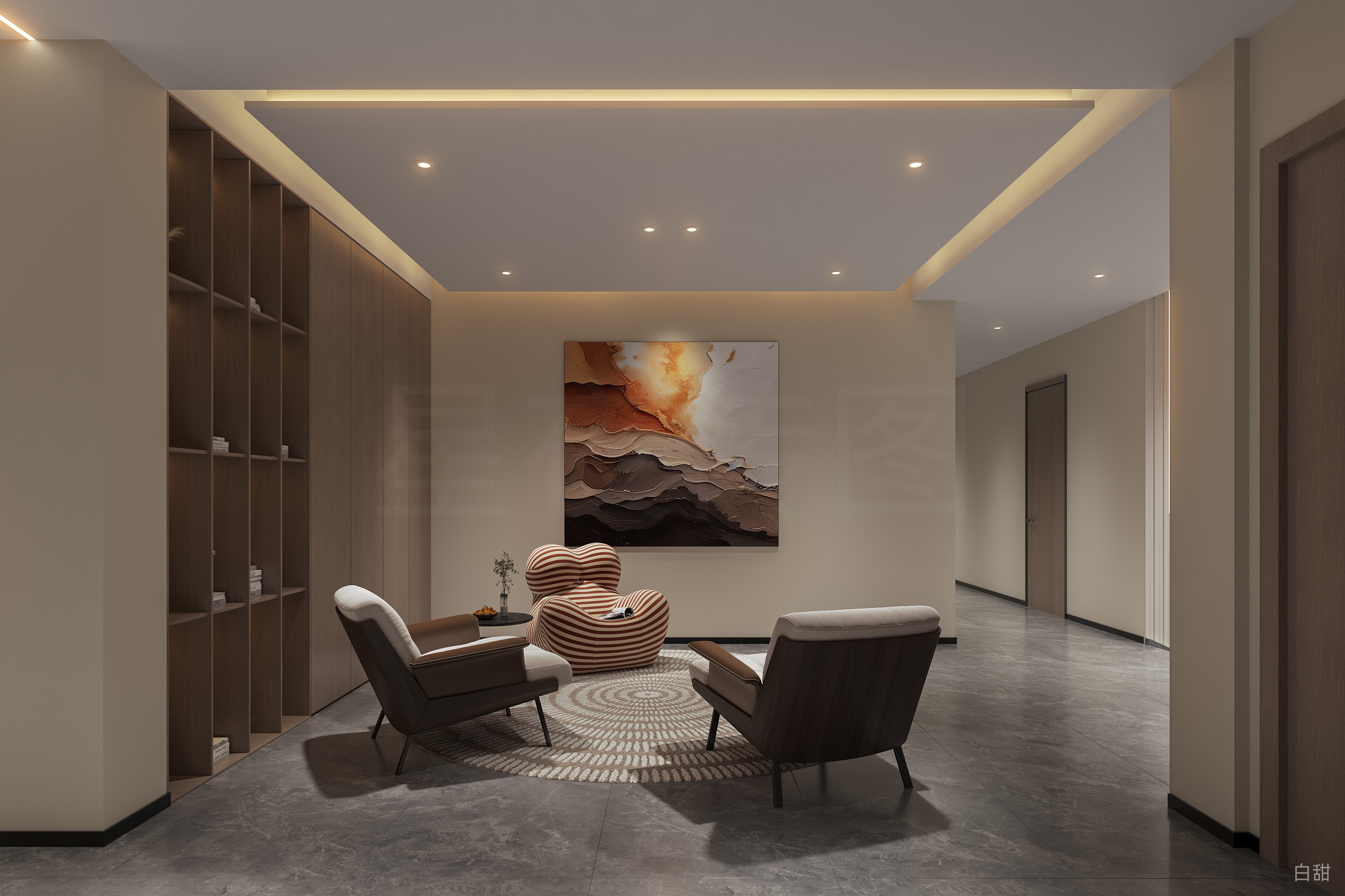 公装·效果 | 现代简约，重塑办公空间新格调！-8