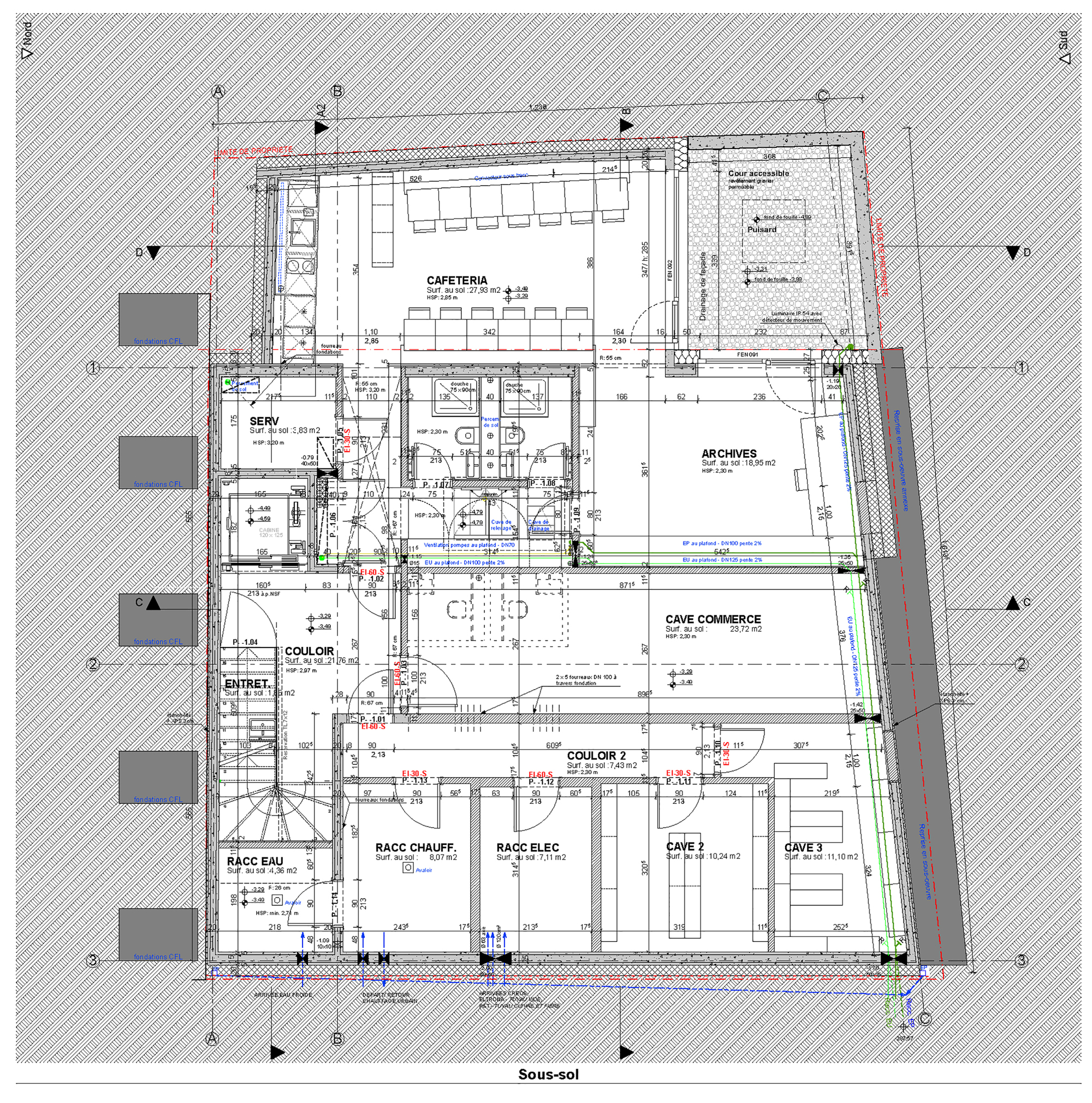 火焰之木 | 卢森堡城市 Bonnevoie 区办公建筑-23