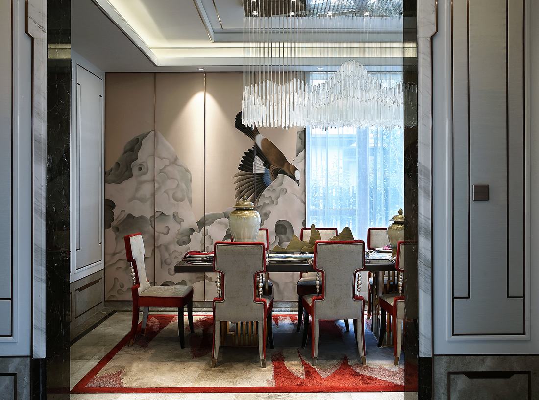 上海天鼓装饰设计-风尚新中式<梦回唐朝>-114