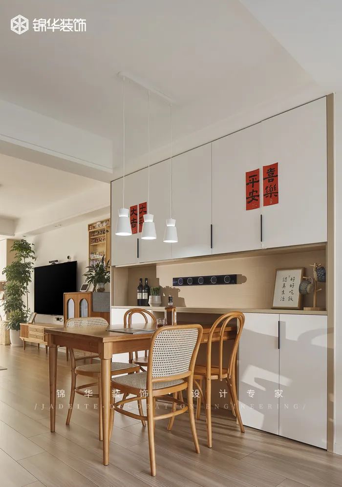 现代原木风家居设计丨锦华装饰-27