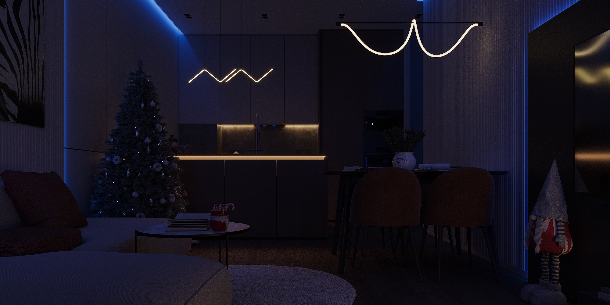 ZHK "Wings" 公寓室内设计丨乌克兰哈尔科夫-33