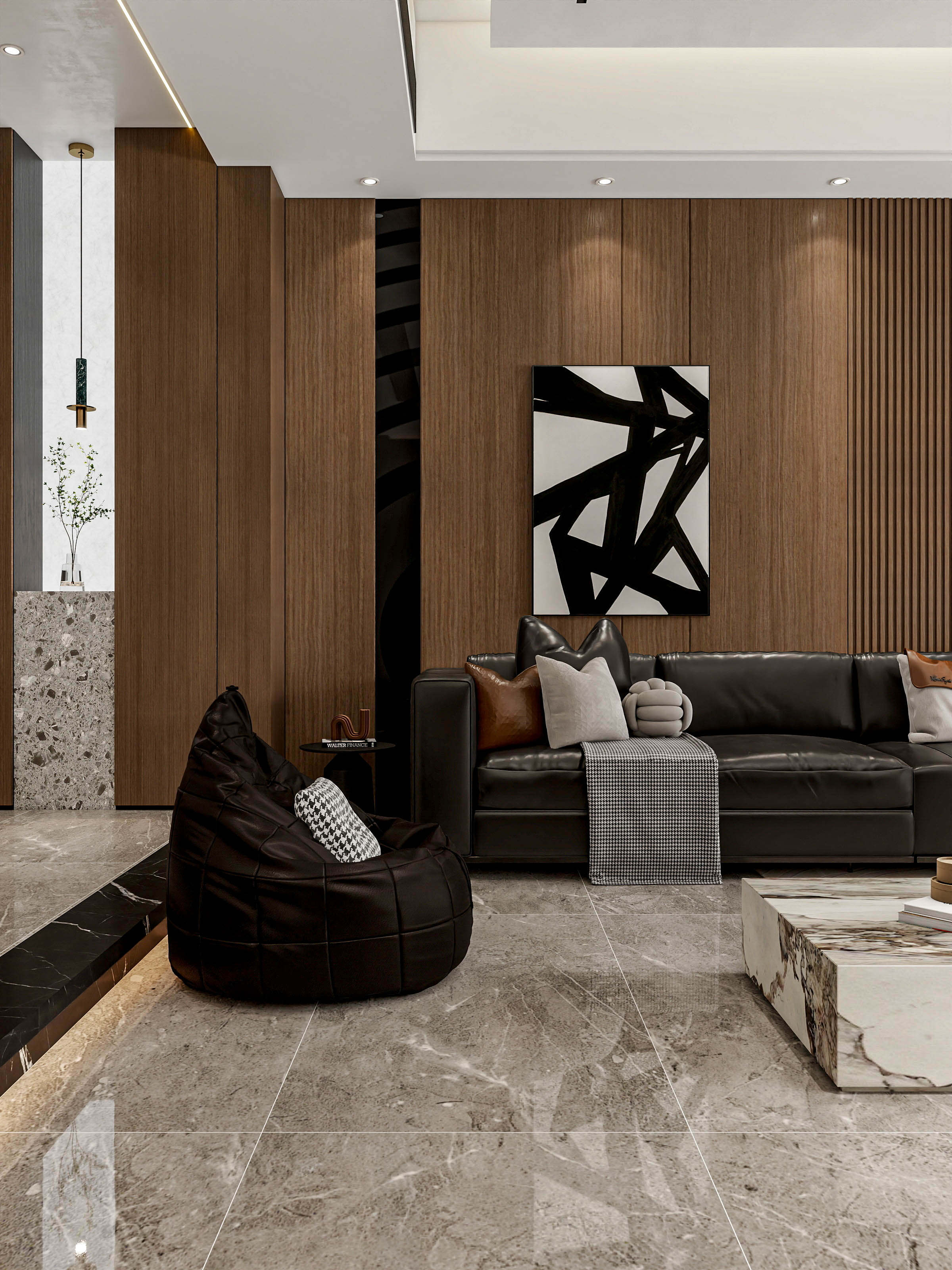 德商御府天骄西区，616平方意式极简别墅丨中国成都-5