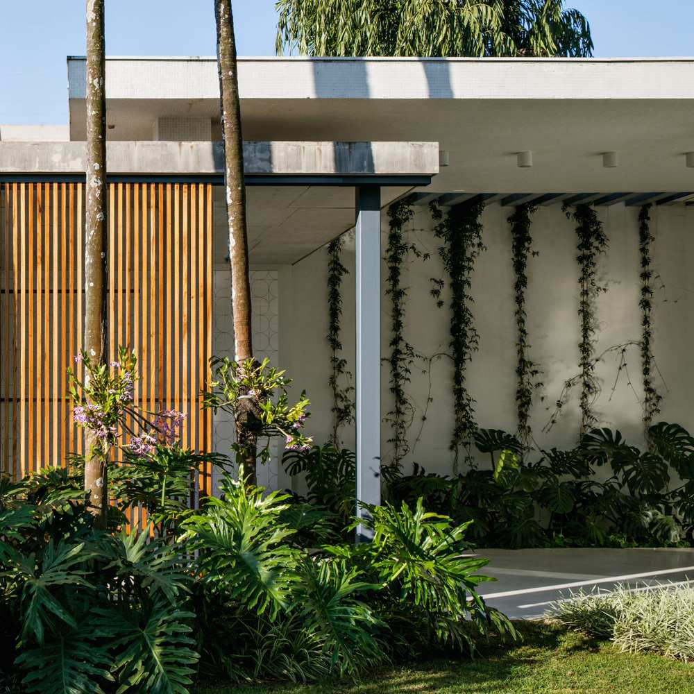 巴西 Campo Belo Residence 现代主义风格翻新-63