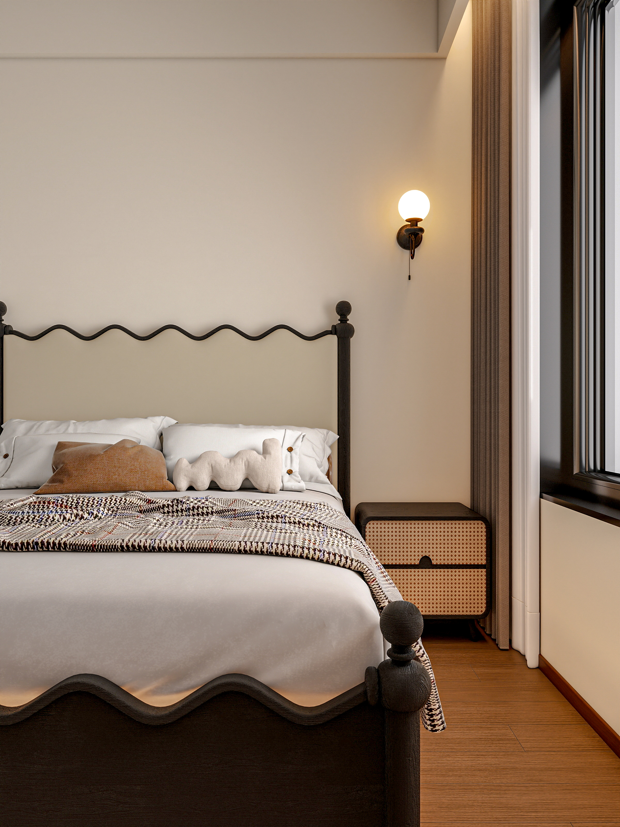 四川岳池雍合湾（180平方中古风三居室）-34