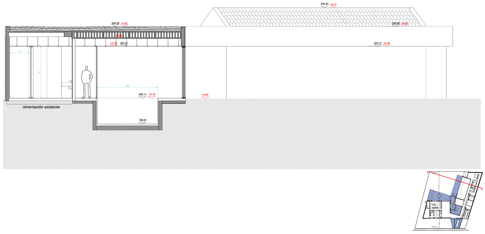 融合自然的西班牙现代住宅——G///bang El Caserón-34