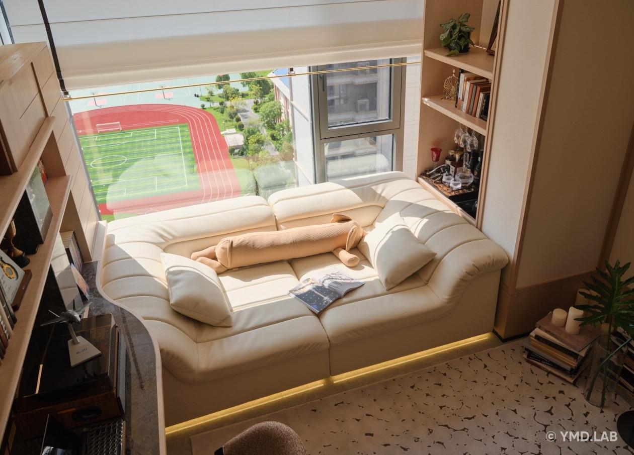 上海星耀翠湾99㎡样板间丨岳蒙设计-12